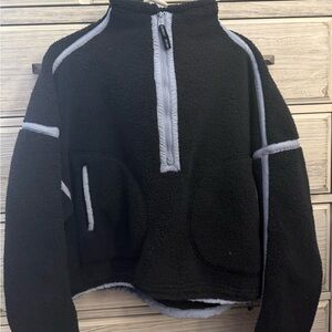 FP Movement by Free People Black and Gray Sweatshirt